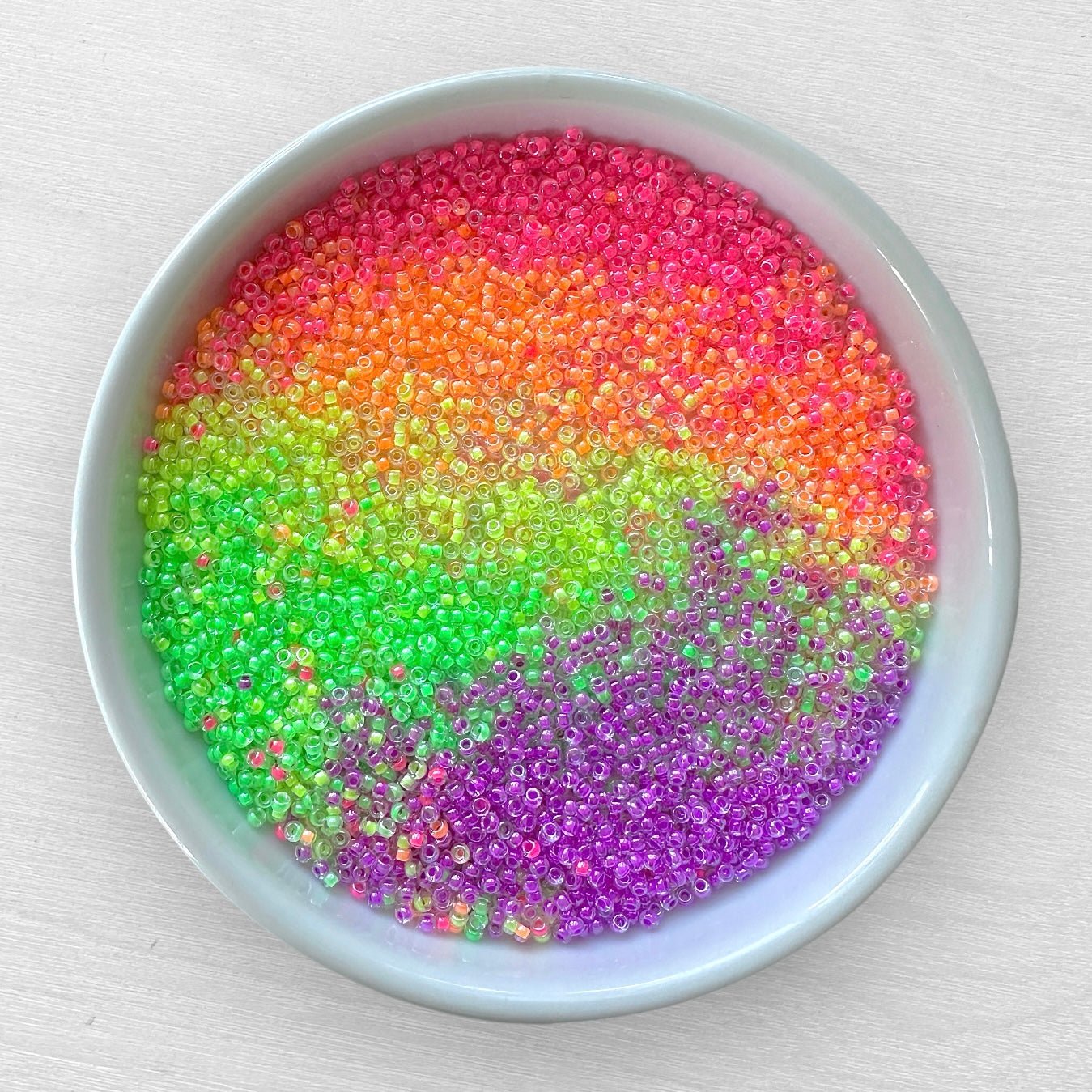 Neon Lights 11/0 Miyuki Seed Bead Mix - The Bead Mix