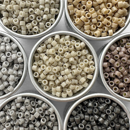 Neutral Miyuki 11/0 Delica Bead Set - The Bead Mix