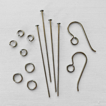 Niobium Ear Wires - The Bead Mix