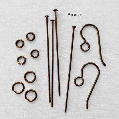 Niobium Head Pins - The Bead Mix