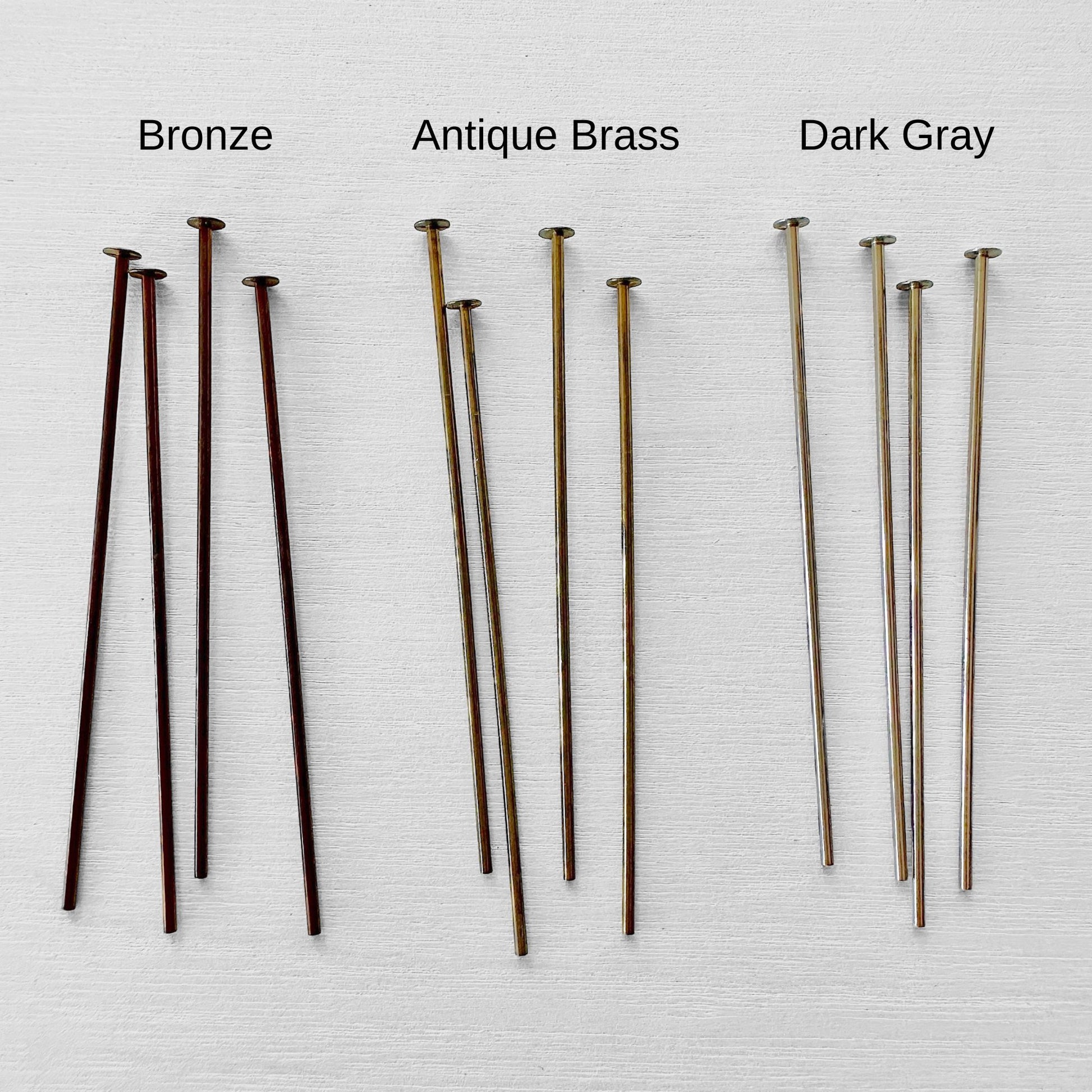 Niobium Head Pins - The Bead Mix