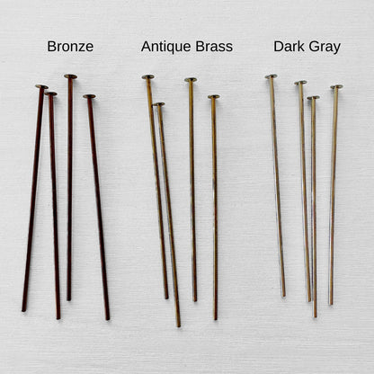 Niobium Head Pins - The Bead Mix