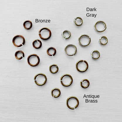 Niobium Jump Rings - The Bead Mix