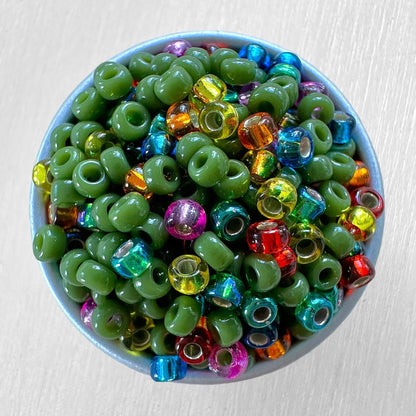 Rainbow Lights 11/0 Miyuki Seed Bead Mix - The Bead Mix