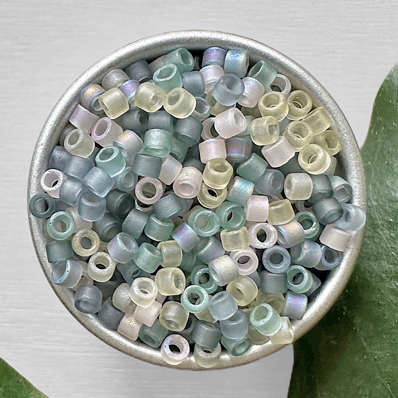 Sea Glass 11/0 Miyuki Delica Bead MIx - The Bead Mix