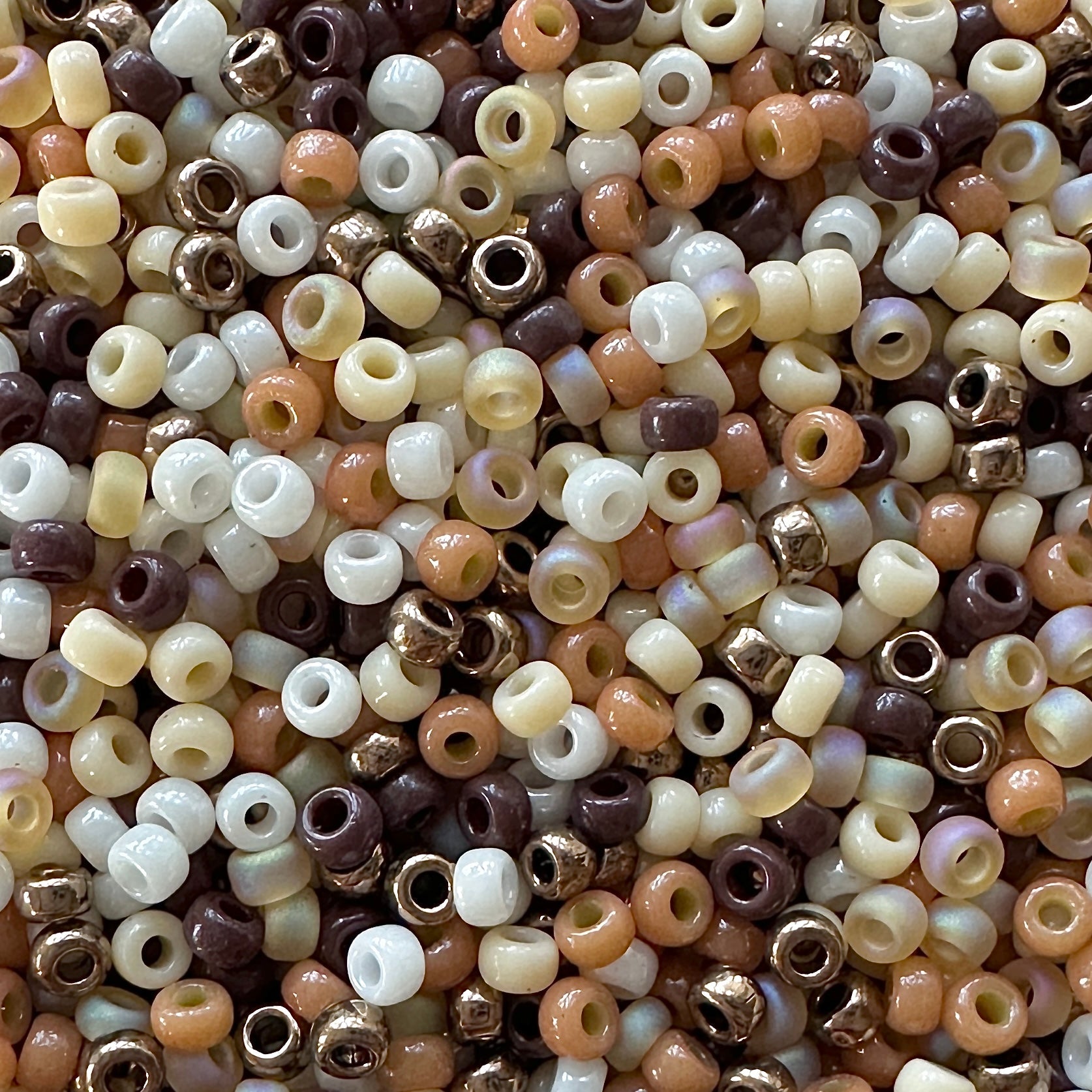 S'mores 11/0 Miyuki Seed Bead Mix - The Bead Mix