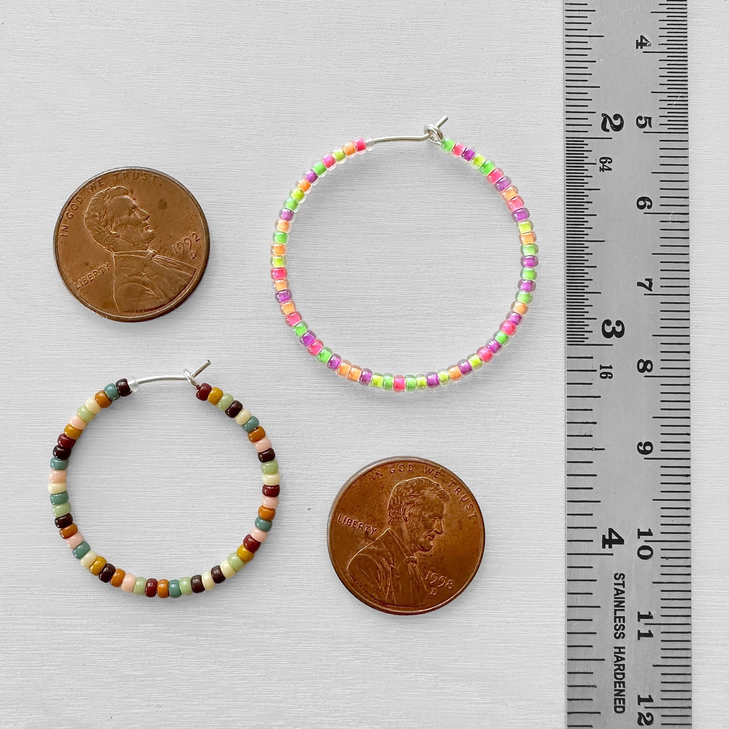 Sterling Silver Beading Hoops - The Bead Mix