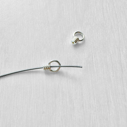 Sterling Silver Crimp End Caps - The Bead Mix
