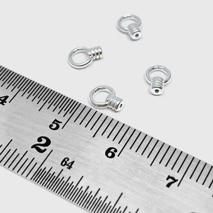 Sterling Silver Crimp End Caps + Clasps - The Bead Mix