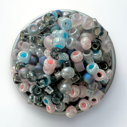 Stormy 11/0 Miyuki Seed Bead Mix - The Bead Mix
