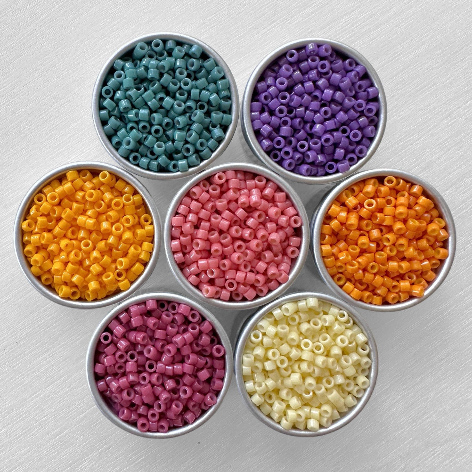 Tropical Horizon Miyuki 11/0 Delica Bead Set - The Bead Mix
