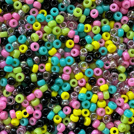 Tropical Nights 11/0 Miyuki Seed Bead Mix - The Bead Mix