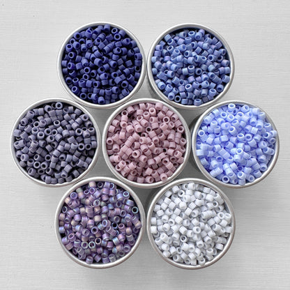 Winter Wonderland Miyuki 11/0 Delica Bead Set - The Bead Mix